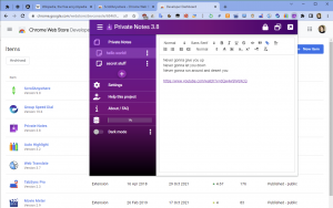 Private Notes插件，专属隐私加密网页笔记