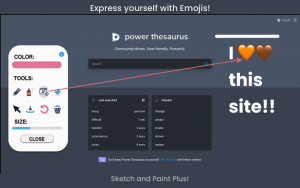 Sketch and Paint Plus!插件，网页绘图标注与截屏工具