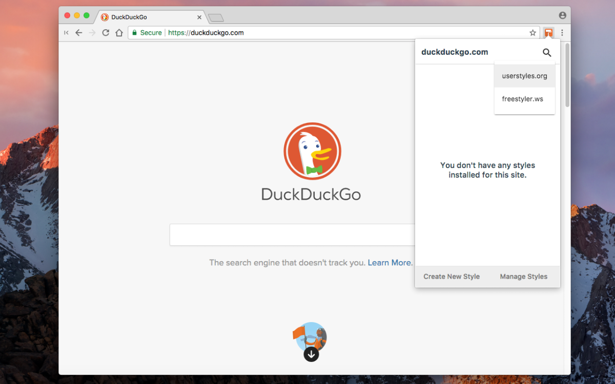 xStyle插件,Chrome用户样式管理器