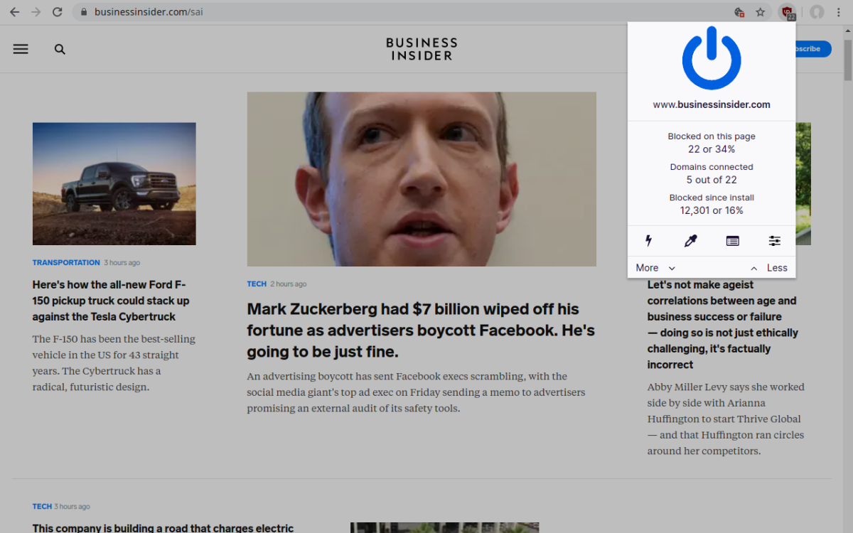 uBlock Origin-网络请求过滤工具