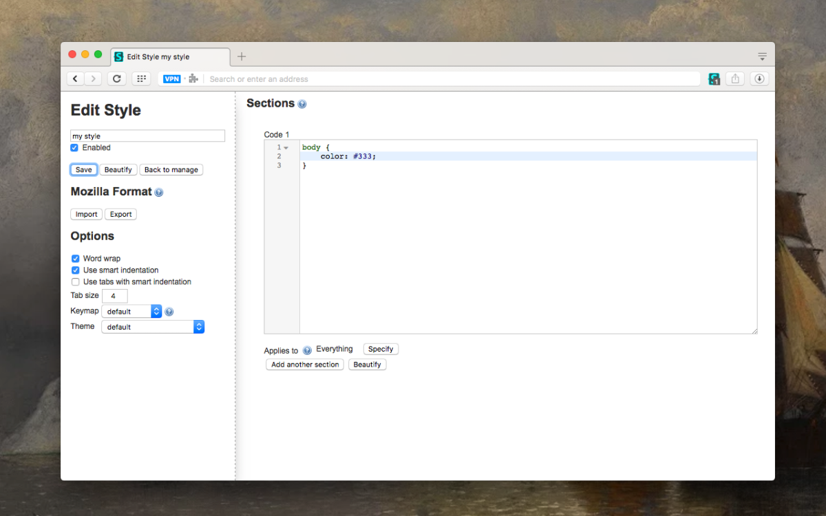 Stylus-网页外观样式管理器