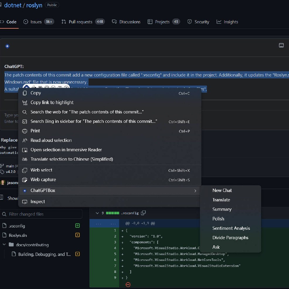 ChatGPTBox Chrome 插件