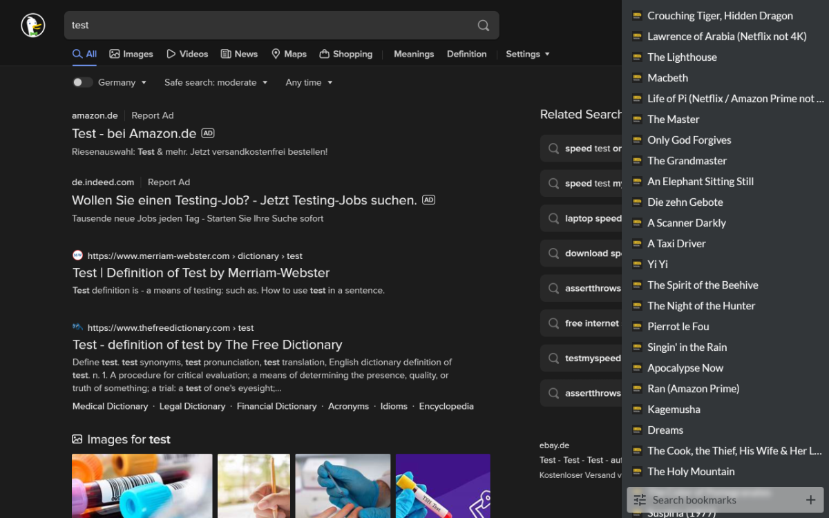 Bookmark sidebar & new tab插件,网页书签侧边管理器