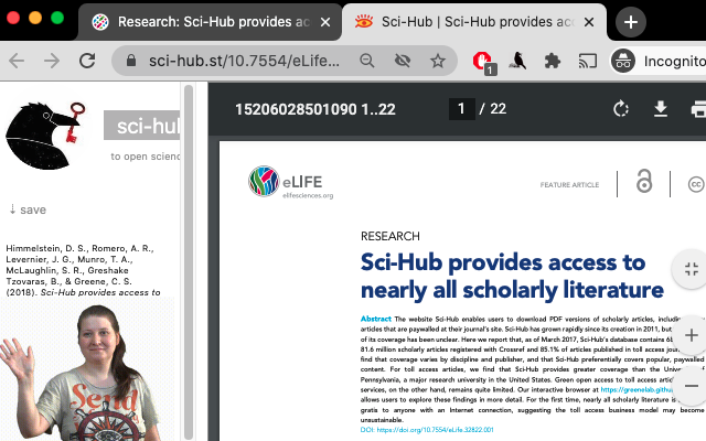 Sci-Hub X Now!插件,学术文献下载器