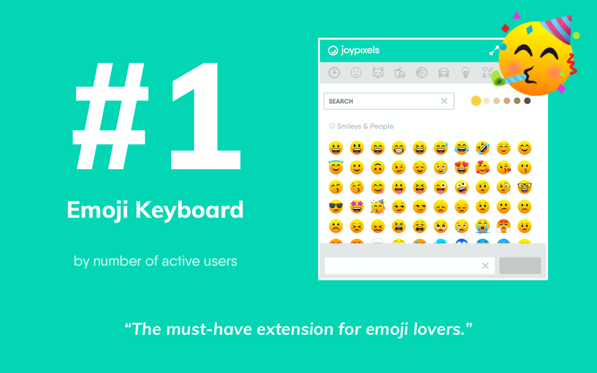 Emoji Keyboard by JoyPixels®，表情符号插件