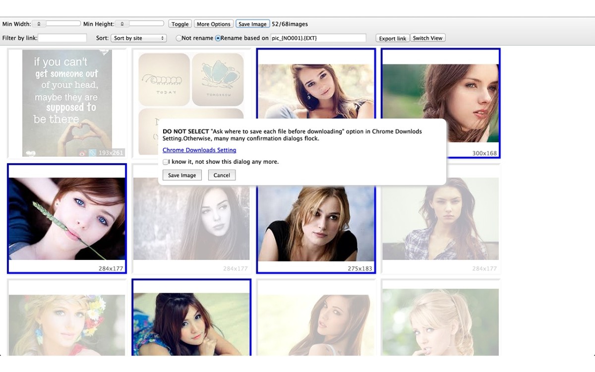 小黑盒图片批量下载插件,Chrome网页图片批量下载器