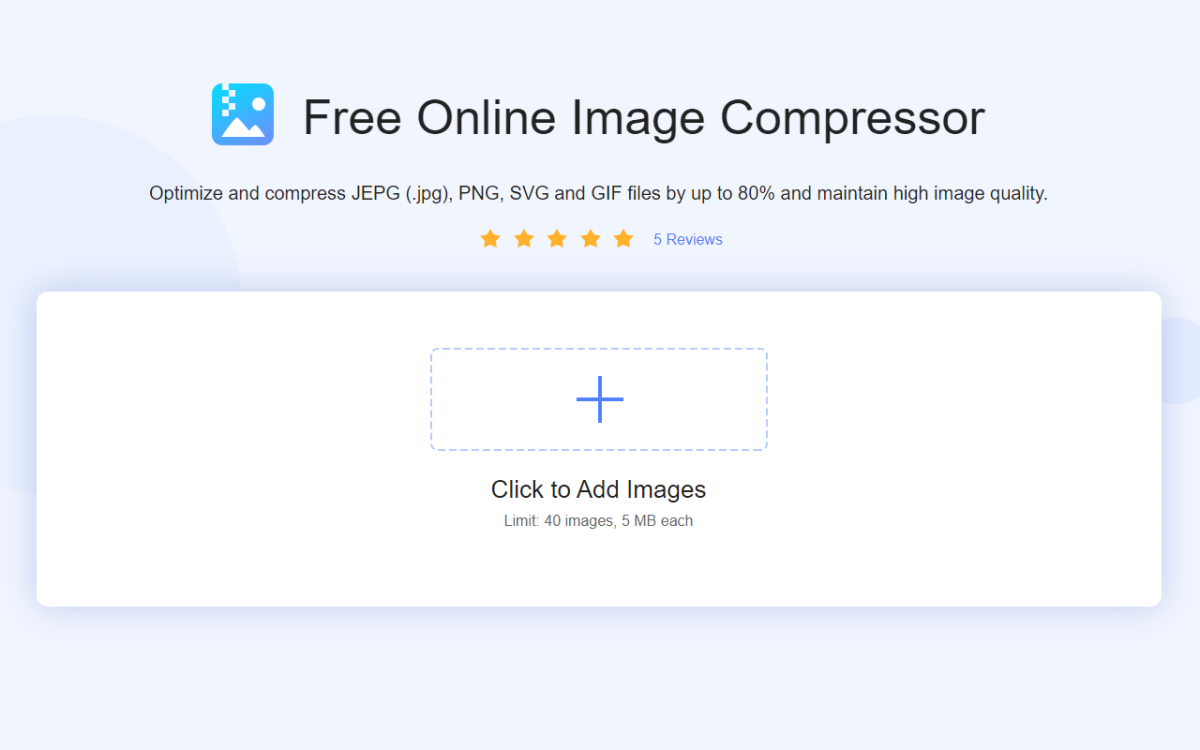 Free Image Compressor Online插件,网页图片压缩工具